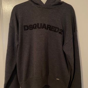 Dsquared knitted hoodie